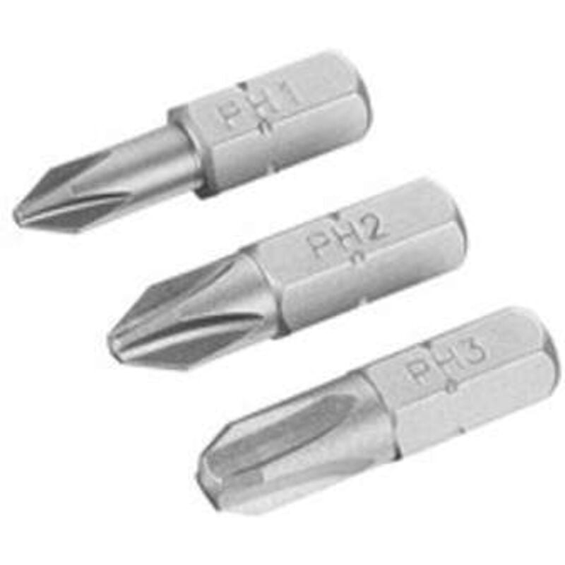 foto del prodotto piranha stanley sta61023 x61023 3 inserti mm.25 ph 1-2-3 stanley pz 1,0