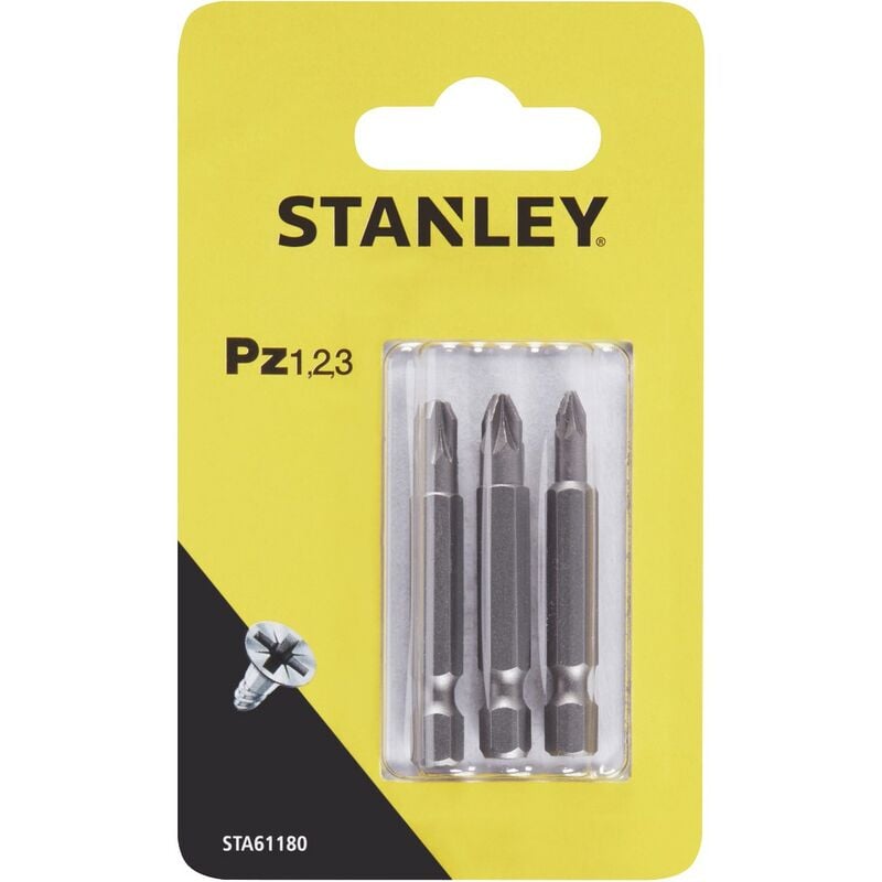 foto del prodotto piranha stanley sta61180 x61180 3 inserti mm.48 pz 1-2-3 cf 1,0