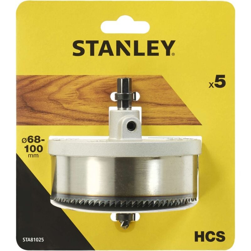 foto del prodotto piranha stanley sta81025 x81025 5 seghe a tazza h.30