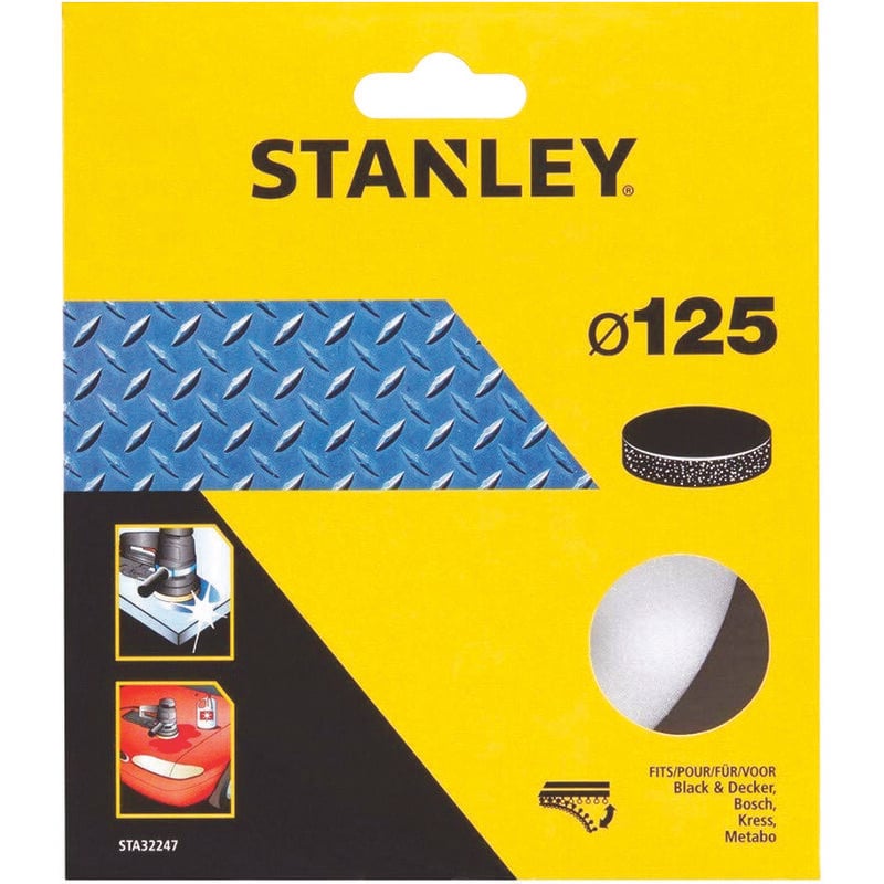 foto del prodotto piranha tampone con velcro per levigatrice rotorbitale mm.125 sta32247 