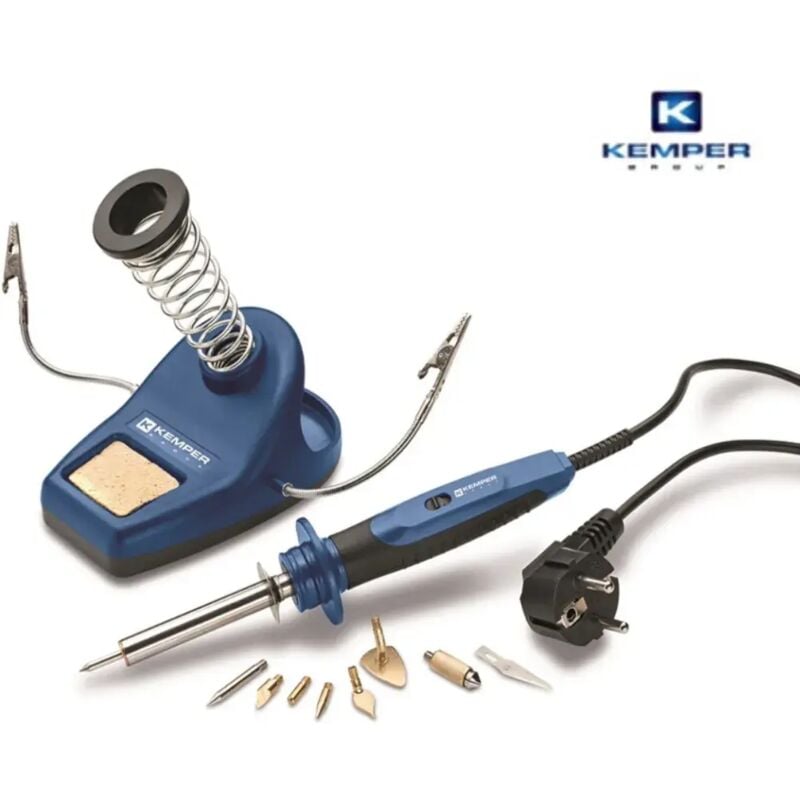 foto del prodotto pirografo professionale con accessori