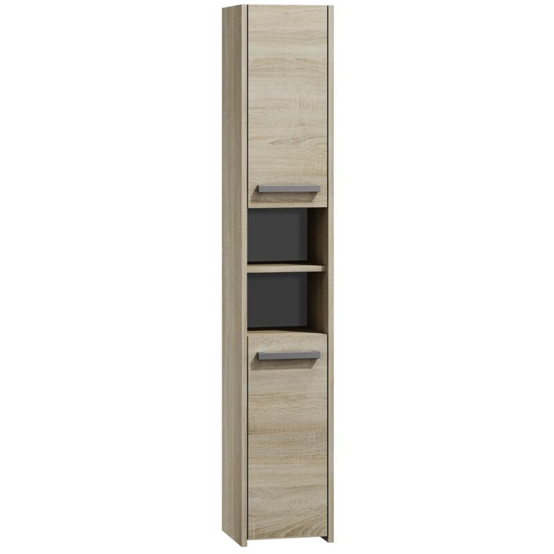 foto del prodotto pisa armadio a colonna per bagno 30x30x170 cm arredo bagno mobile bagno