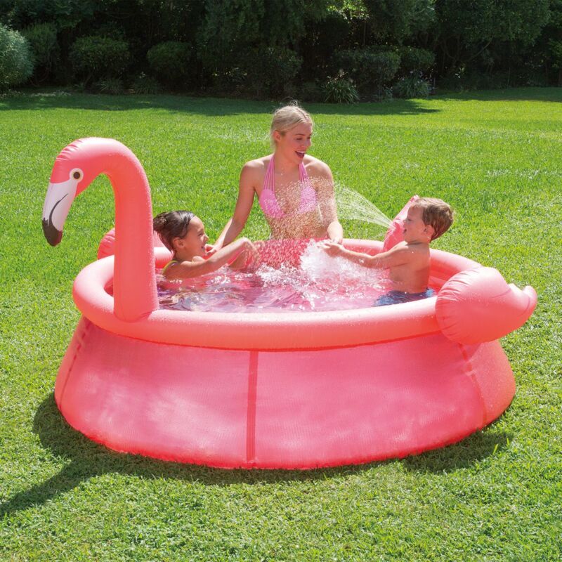 foto del prodotto piscina autostabile fenicottero 1,83m x51cm summer waves