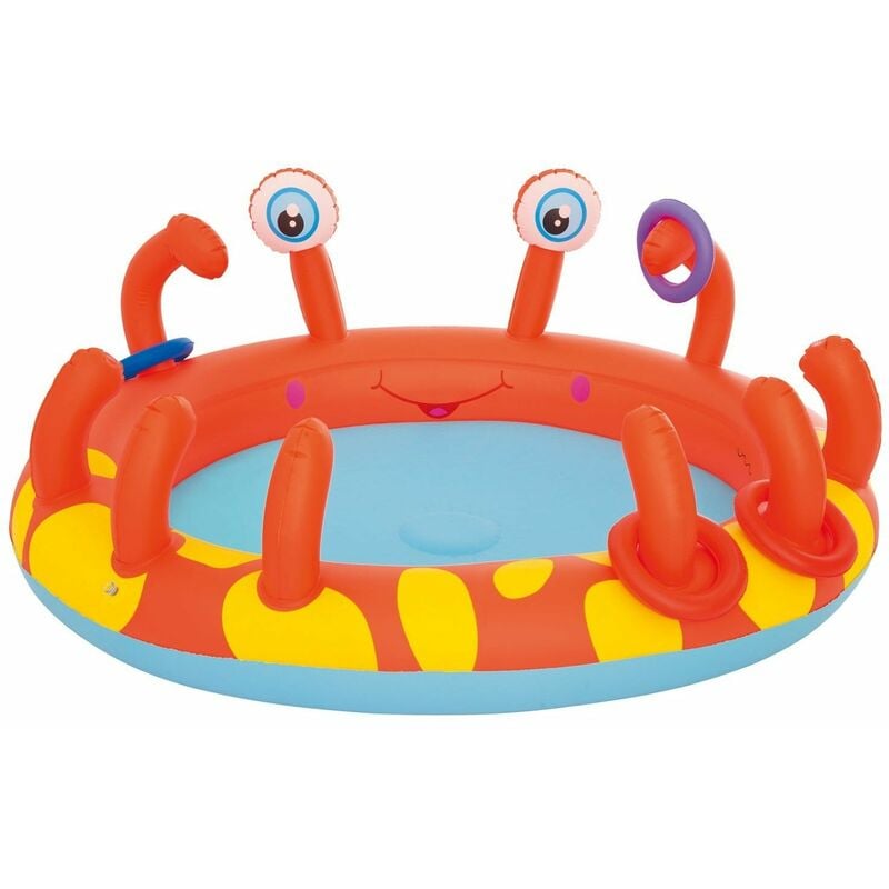 foto del prodotto piscina baby granchio con giochi d acqua play center bestway 53058