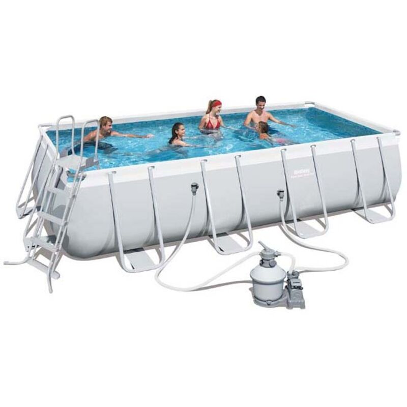 foto del prodotto piscina bestway power steel rettangolare cm 549x274x122h 56466