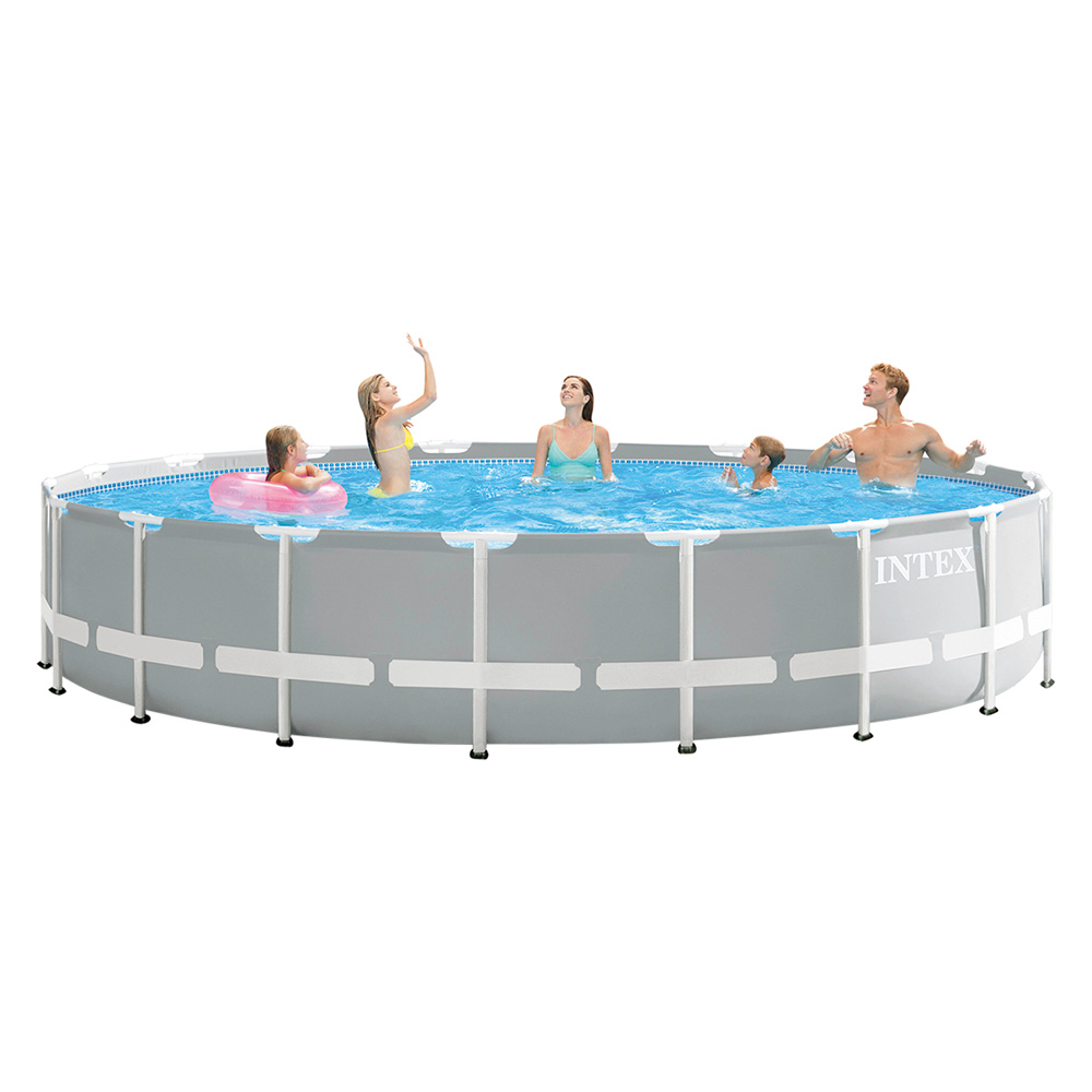 foto del prodotto piscina circolare 610 x 132 cm con accessori