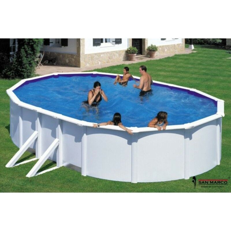 foto del prodotto piscina fuori terra gre fidji 610x375x120 cm