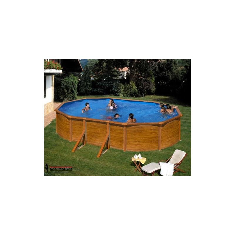 foto del prodotto piscina fuori terra gre sicilia 500x300 cm