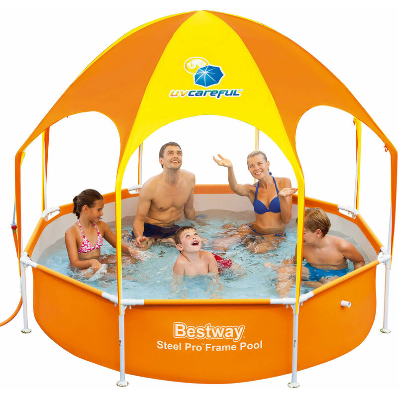 foto del prodotto piscina fuori terra rotonda 244x51cm bestway splash in shade 56432