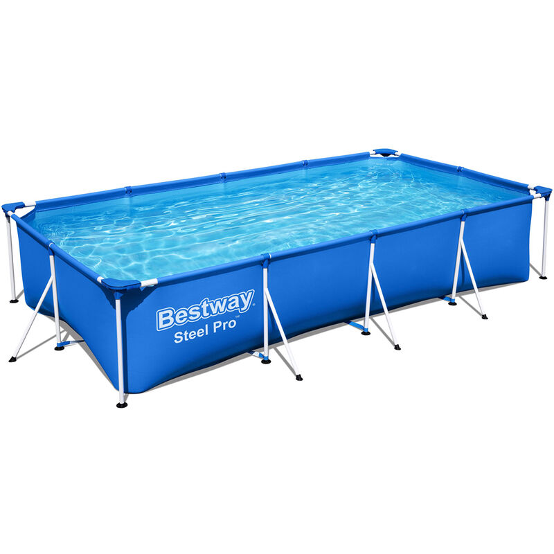 foto del prodotto piscina fuori terra steel pro frame rettangolare