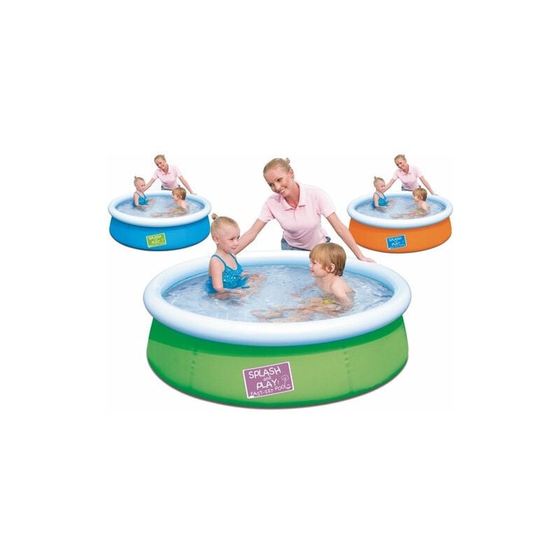 foto del prodotto piscina gonfiabile per bambini 152,5 x 38 cm 477 lt in pvc vari colori trade shop traesio