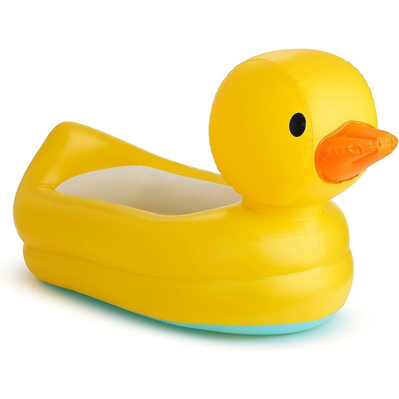foto del prodotto piscina gonfiabile per bambini con piccola anatra gialla