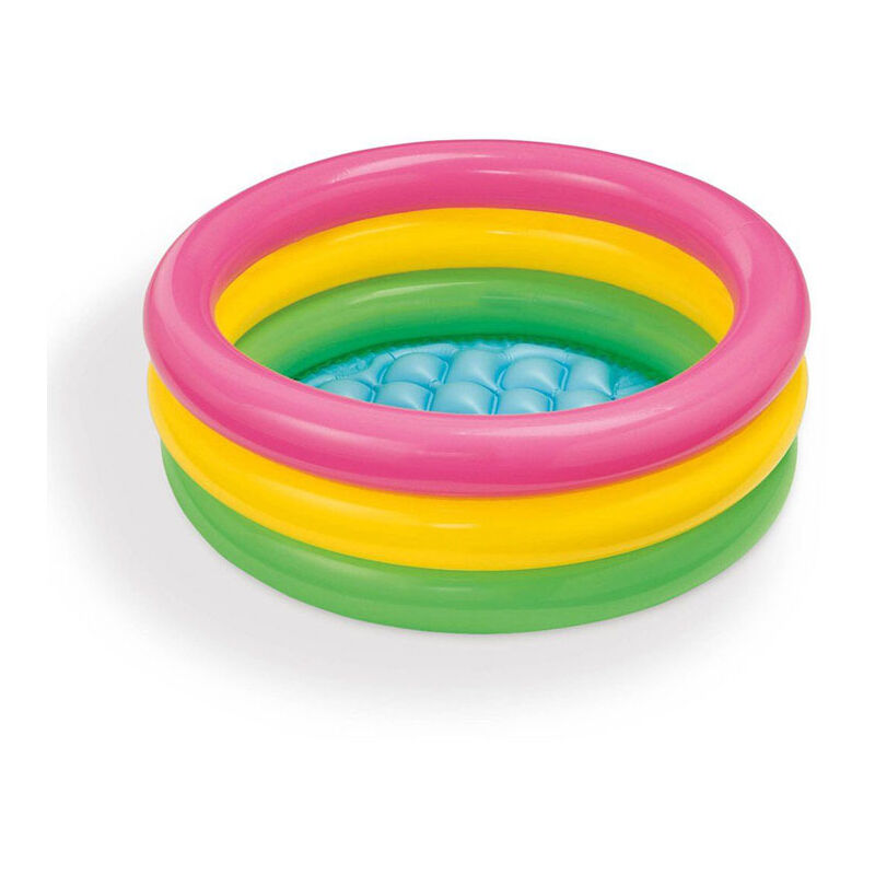 foto del prodotto piscina gonfiabile per bambini piscina da gioco 61x22cm con 3 anelli gonfiabili per bambini 6 anni