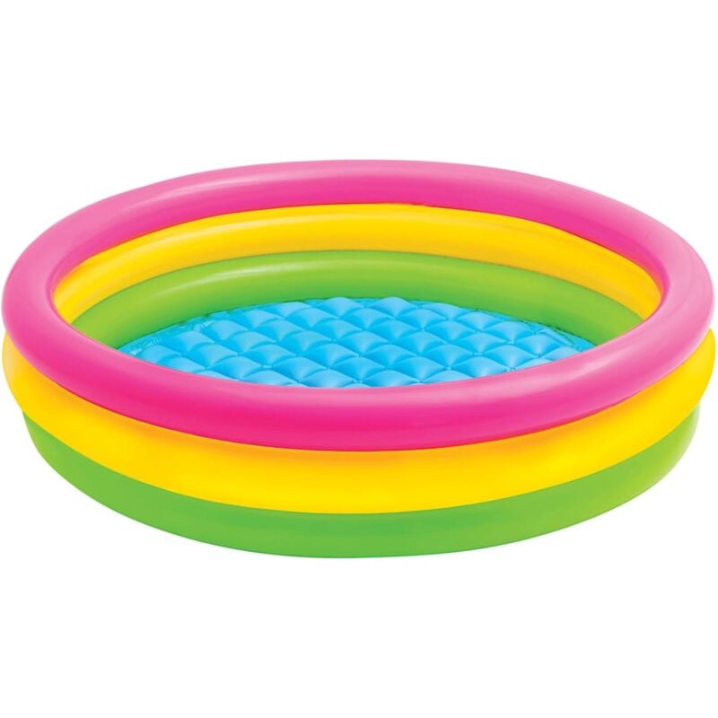foto del prodotto piscina gonfiabile sunset 3 anelli 147x33 cm intex
