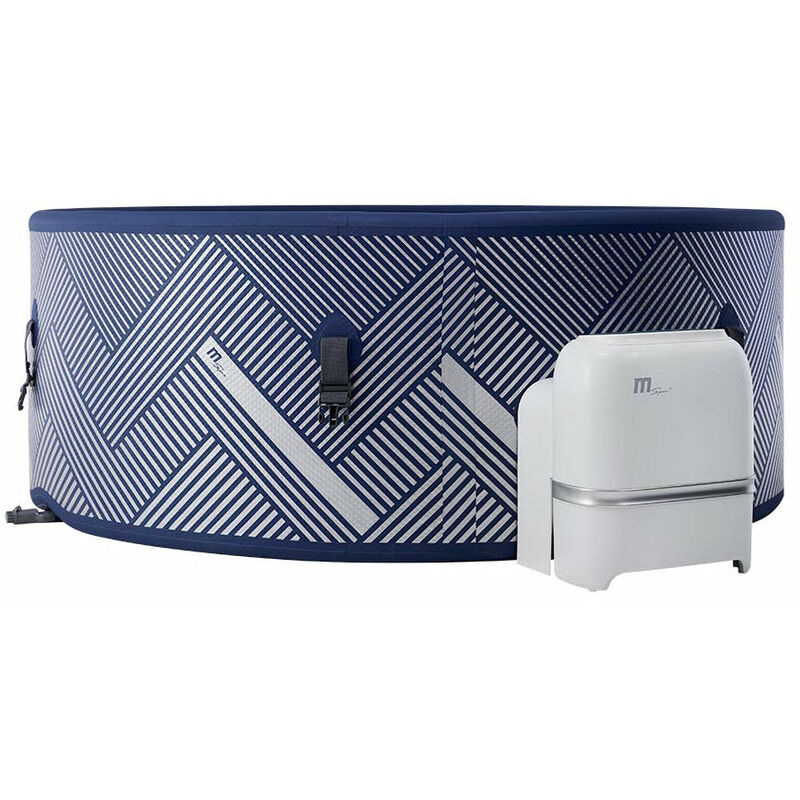 foto del prodotto piscina idromassaggio gonfiabile riscaldata 173x65 cm wi fi naval smart