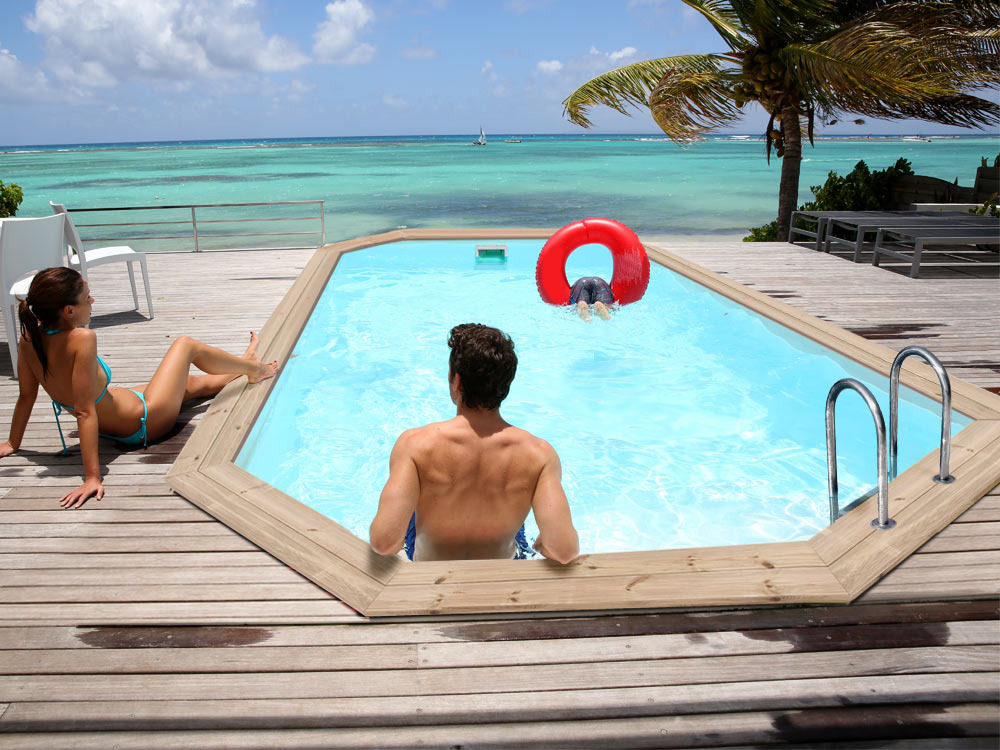 foto del prodotto piscina in legno cordoba 3,48 x 2,15 x 1,18 m