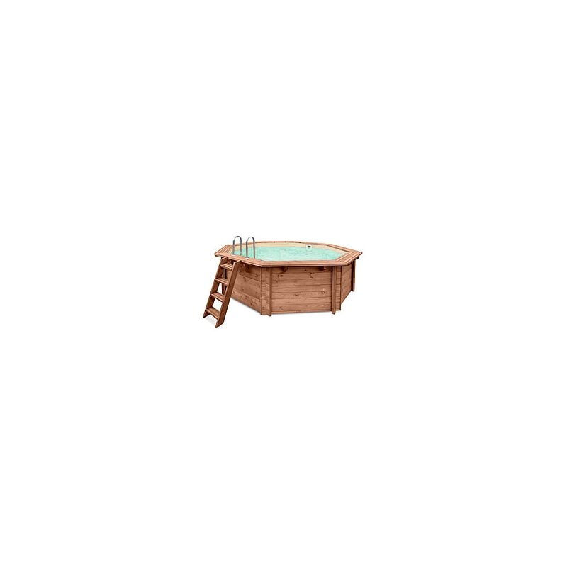 foto del prodotto piscina in legno fuori terra jardin 434 liner sabbia