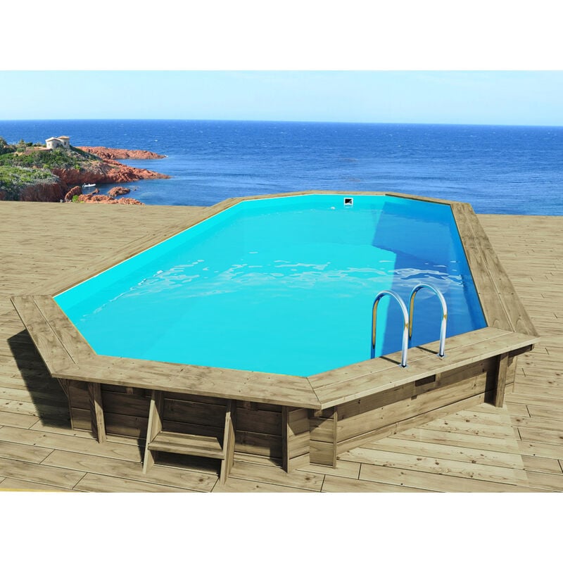 foto del prodotto piscina in legno sevilla - 8,57 x 4,57 x 1,45 m