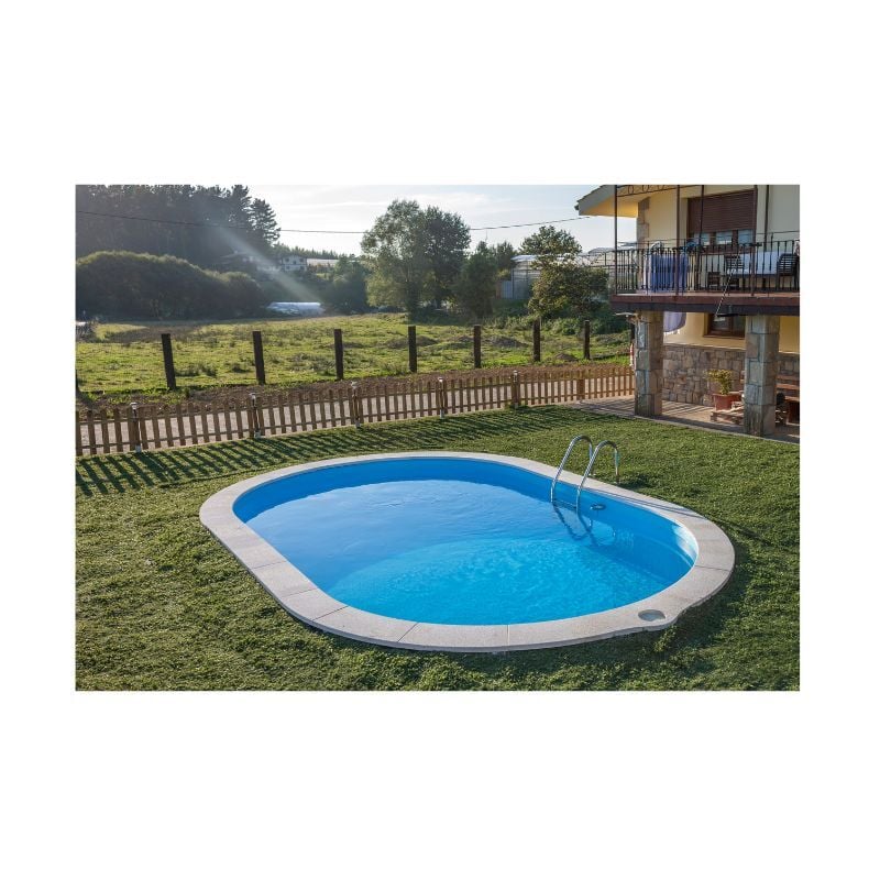 foto del prodotto piscina interrata gre sumatra ovale 500x300x120 cm