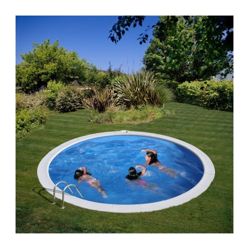 foto del prodotto piscina interrata gre sumatra rotonda 350x120 cm