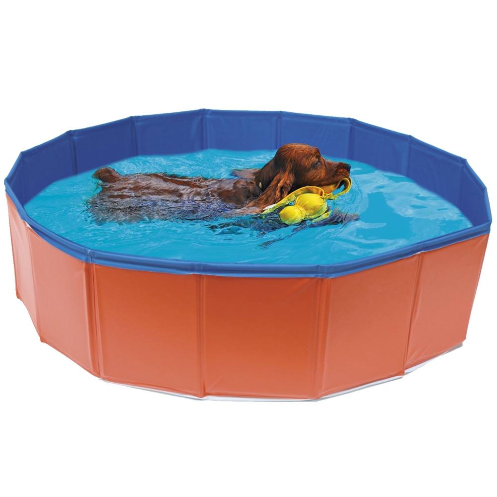 foto del prodotto piscina per cani swimming amp cleaning pool diametro cm 120 x 30