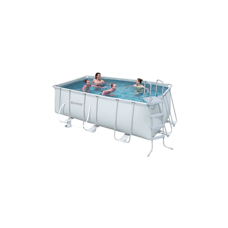 foto del prodotto piscina power steel frame fuori terra rettangolare