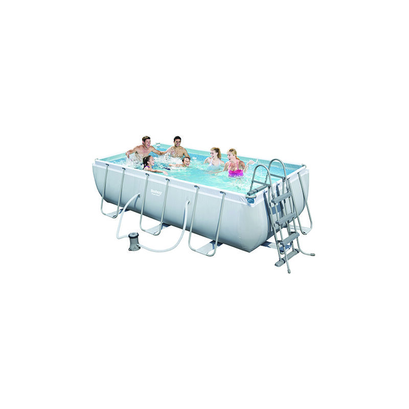 foto del prodotto piscina power steel frame rettangolare 404x201x100 cm