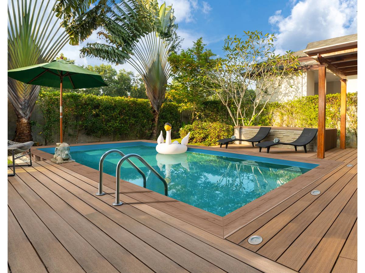 foto del prodotto piscina rettangolare in legno quot panama quot 6,20 x 4,10 x 1,45 m