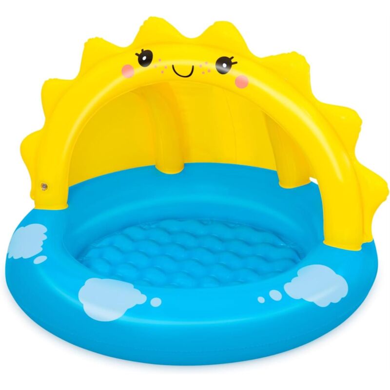 foto del prodotto piscina sunny days con fondo gonfiabile e copertura 101x97x71 cm per bambini 2 bestway