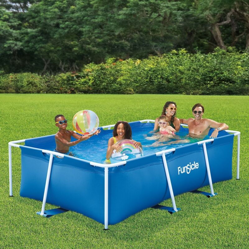foto del prodotto piscina tubolare rettangolare funsicle 2,60 m x 1,60 m x 0,66 m