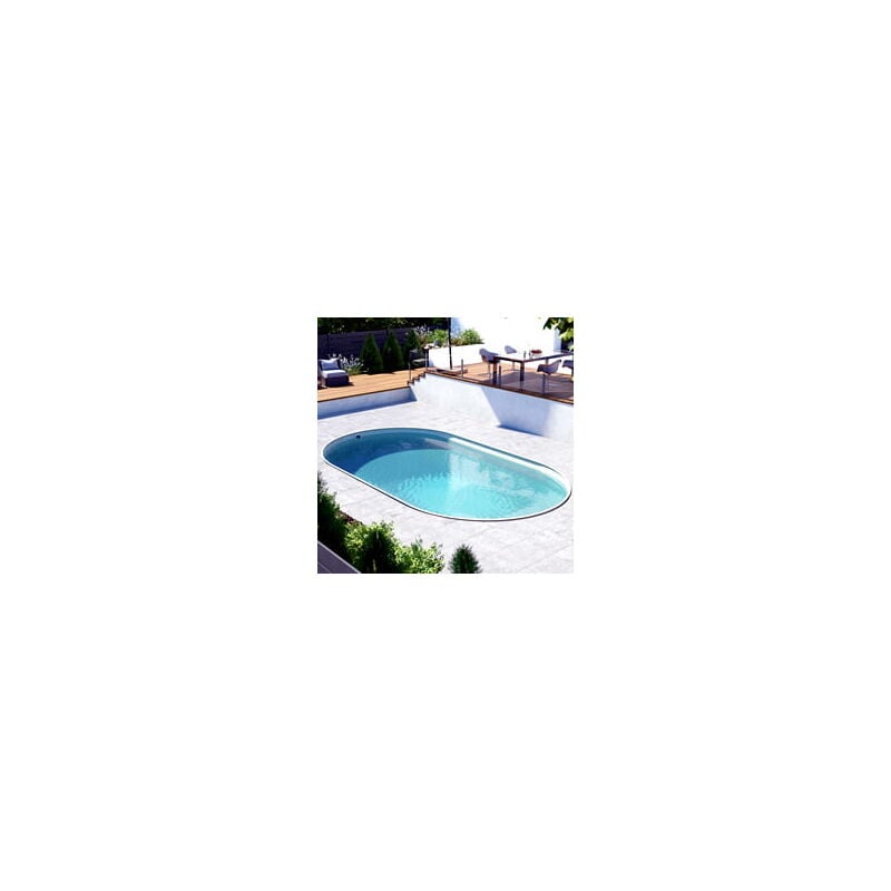 foto del prodotto piscine italia piscina interrata ovale in acciaio skysand 800 h.120cm easy