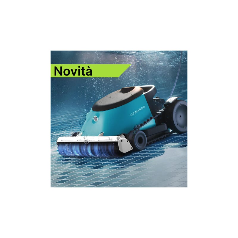 foto del prodotto piscine italia robot pulitore wireless per piscine leonardo xc 24