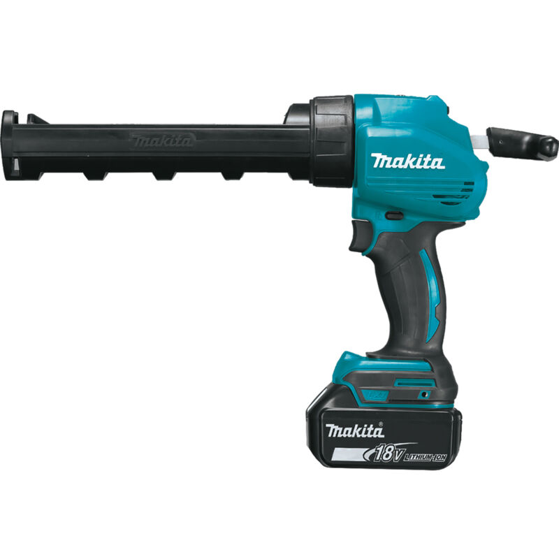 foto del prodotto pistola a cartuccia a batteria makita dcg180zx 18v, 300 600 ml senza batteria e caricabatterie