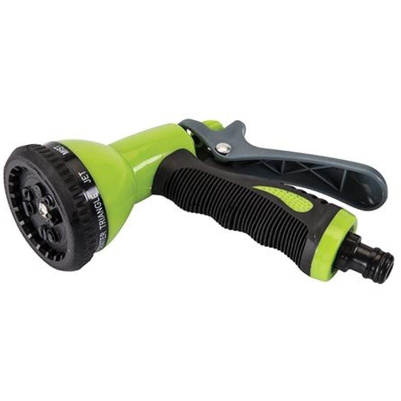 foto del prodotto pistola a getto giardinaggio irrigazione regolabile 9 funzioni innesto rapido