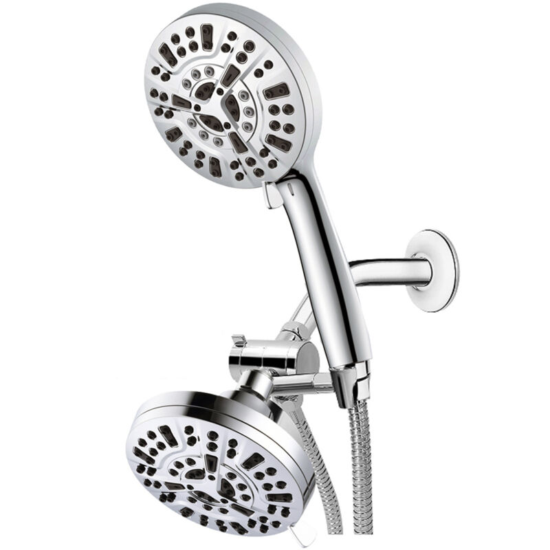 foto del prodotto pistola a spruzzo con 10 funzioni, doccetta portatile, getto d acqua, set doccia doppio, getto superiore da 5 pollici