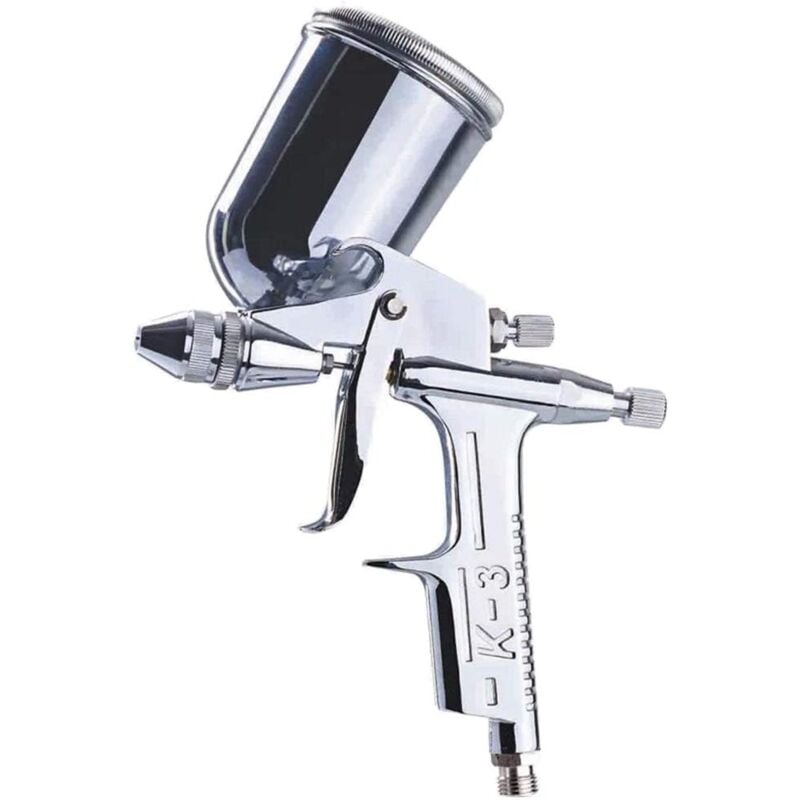 foto del prodotto pistola a spruzzo pneumatica aiperq k 3, ugello da 0,5 mm, aerografo professionale per auto