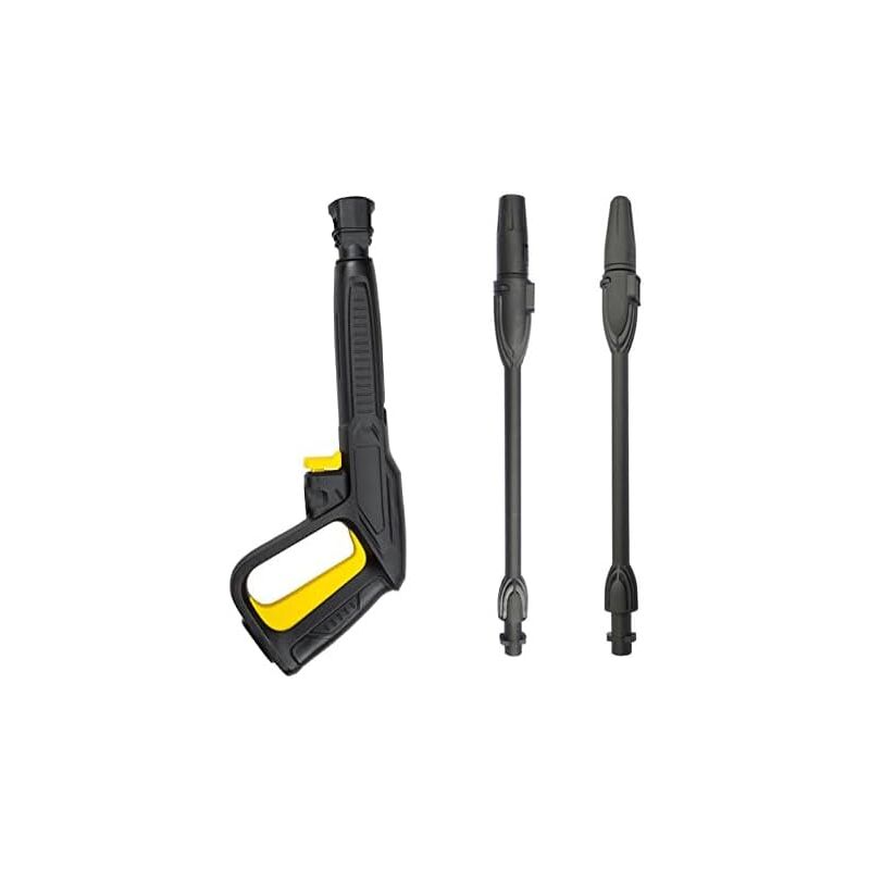 foto del prodotto pistola ad acqua ad alta pressione con lancia a getto e lancia rotante, compatibile con le idropulitrici karcher k1 k7 