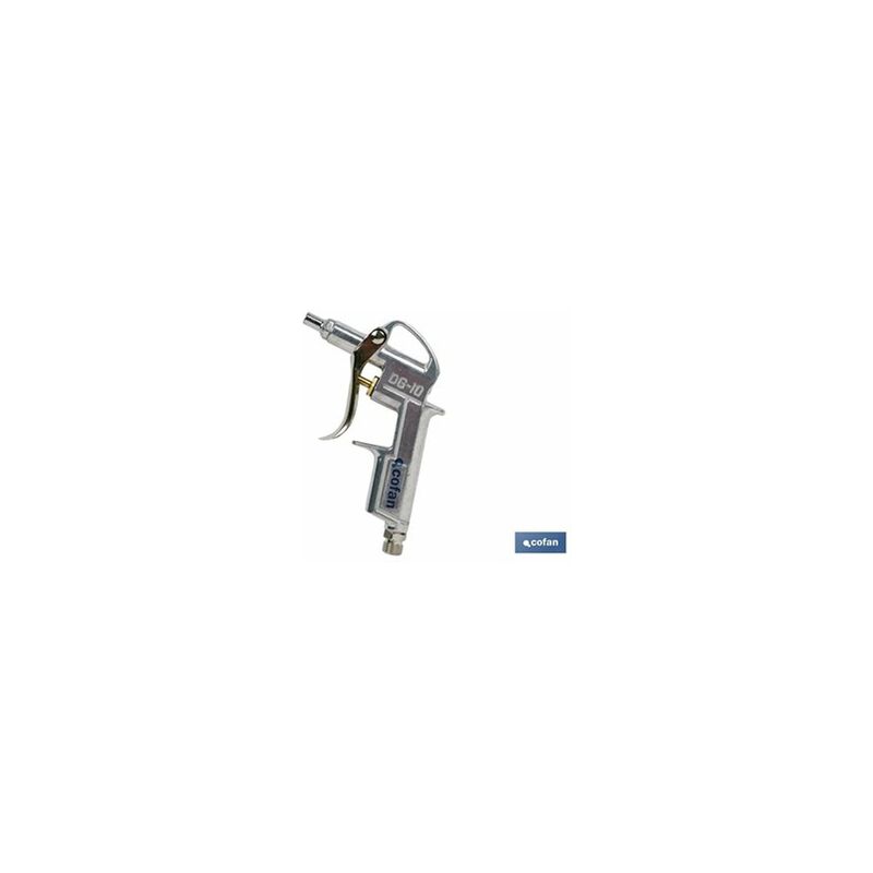 foto del prodotto pistola ad aria compressa in alluminio