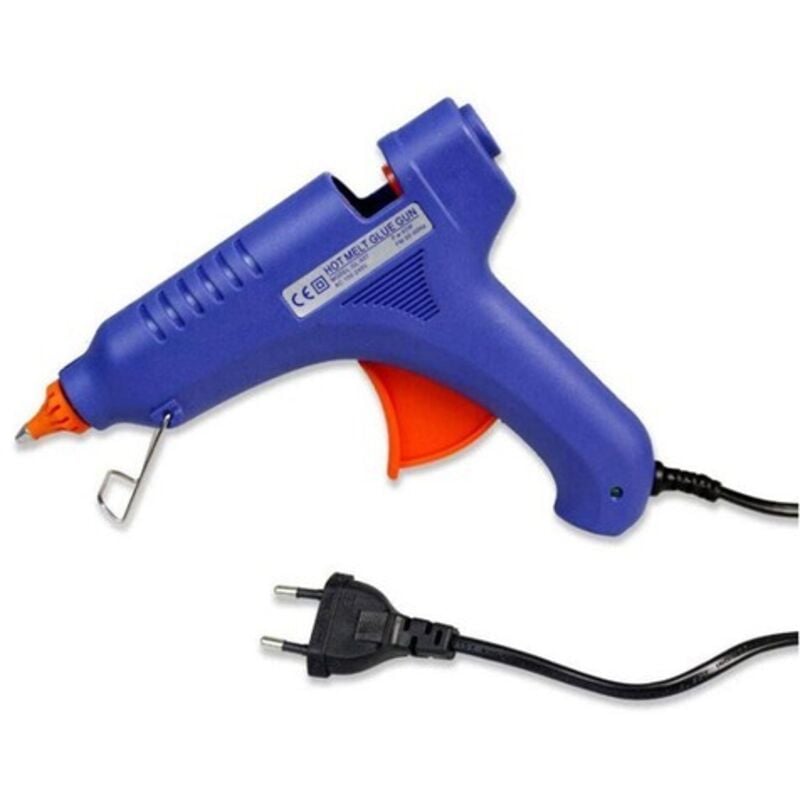 foto del prodotto pistola colla a caldo 60w incollatrice termocollante bricolage fai da te