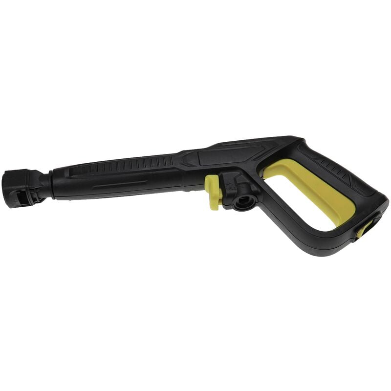 foto del prodotto pistola di ricambio compatibile con k rcher k 2.08 plus, k 2.120, k 2.100 idropulitrice - pistola di ricambio ad alta pressione nero / giallo - vhbw