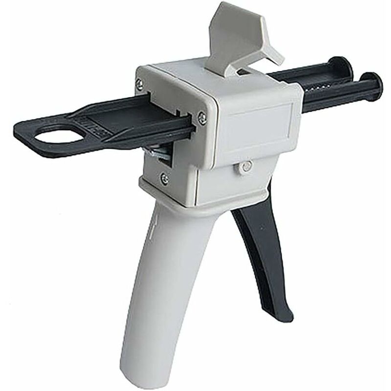 foto del prodotto pistola erogatrice epossidica ulisem da 50 ml, maniglia per applicatore pistola per colla epossidica ab per miscelazione colla, rapporti 1 1 e 2 1