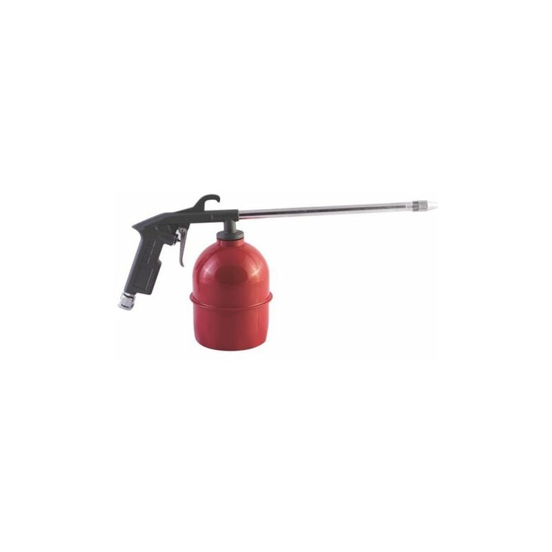 foto del prodotto pistola lavaggio gasolio nafta con serbatoio metallo verniciato lt 1 39247 