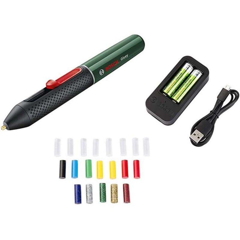 foto del prodotto pistola per colla gluey evergreen 06032a2100 bosch