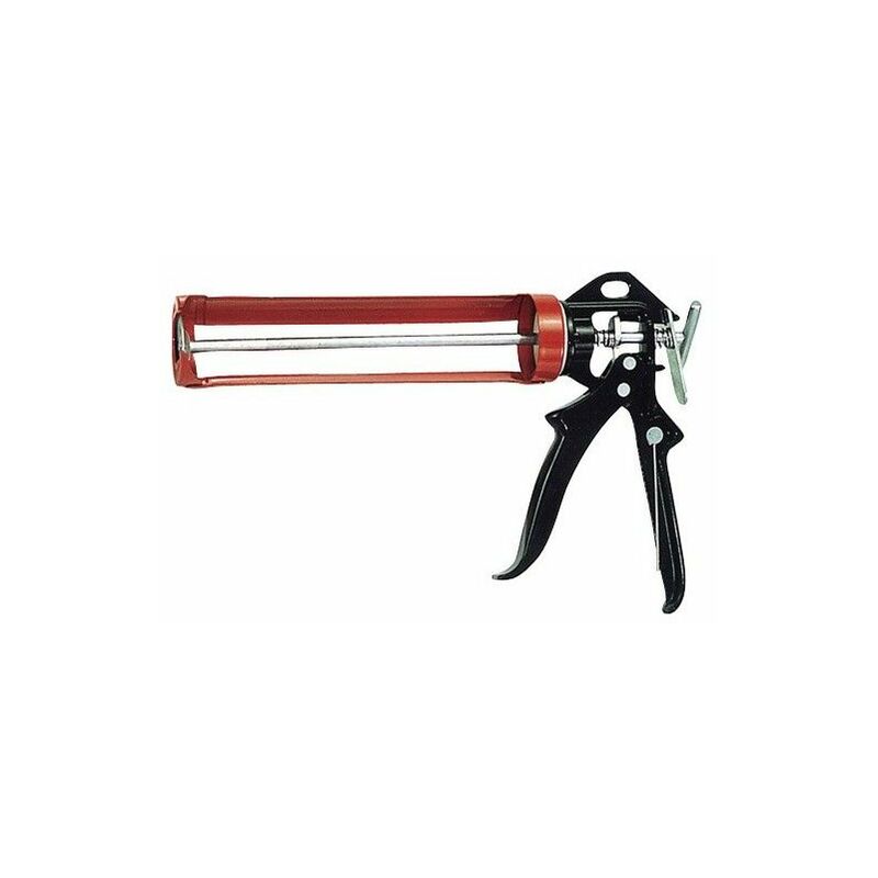 foto del prodotto pistola per colla rossa nera