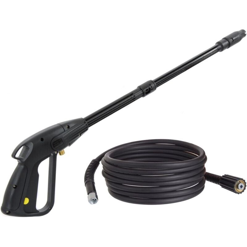 foto del prodotto pistola per idropulitrice ad alta pressione m22x1,5 perno da 14 mm con tubo flessibile ad alta pressione accessori per idropulitrice ad alta
