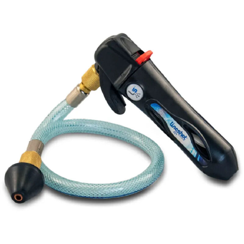 foto del prodotto pistola per la pulizia del tubo di condensa con cartuccia di co2