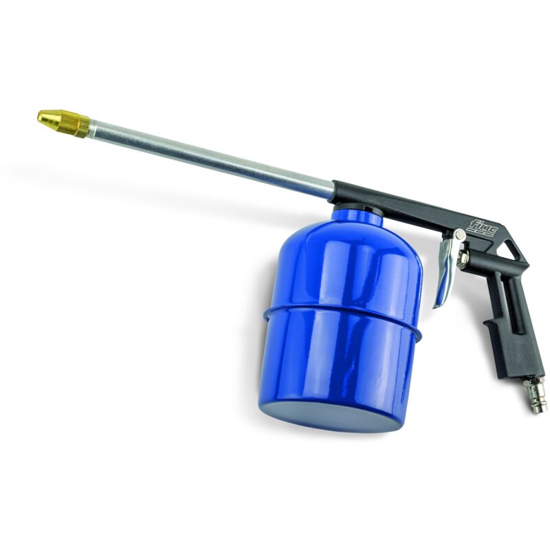 foto del prodotto pistola per nebulizzazione 1401, pistola a spruzzo per diverse applicazioni con serbatoio in alluminio da 900ml, ugello da 4,5 mm, pressione max 8
