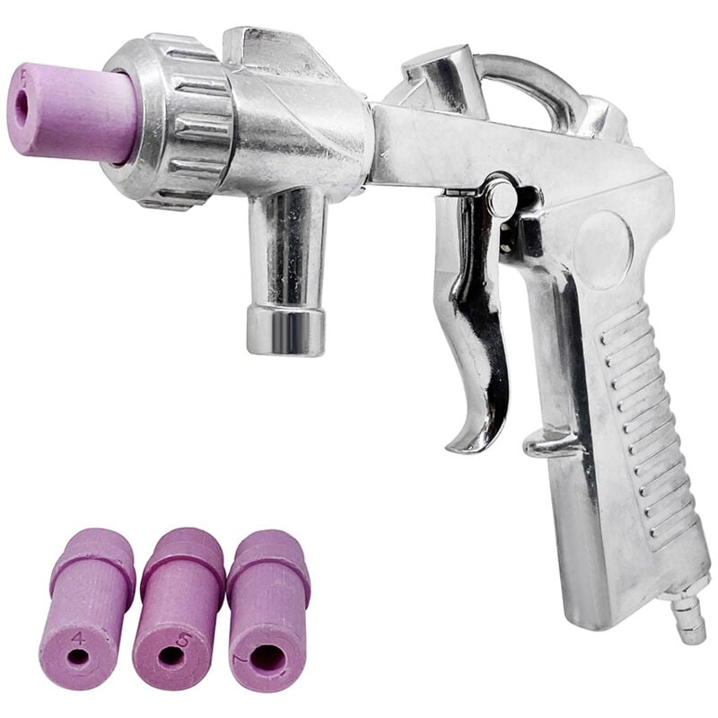 foto del prodotto pistola per sabbiare sogi ps r di ricambio con ugelli per sabbiatrice cabina di sabbiatura