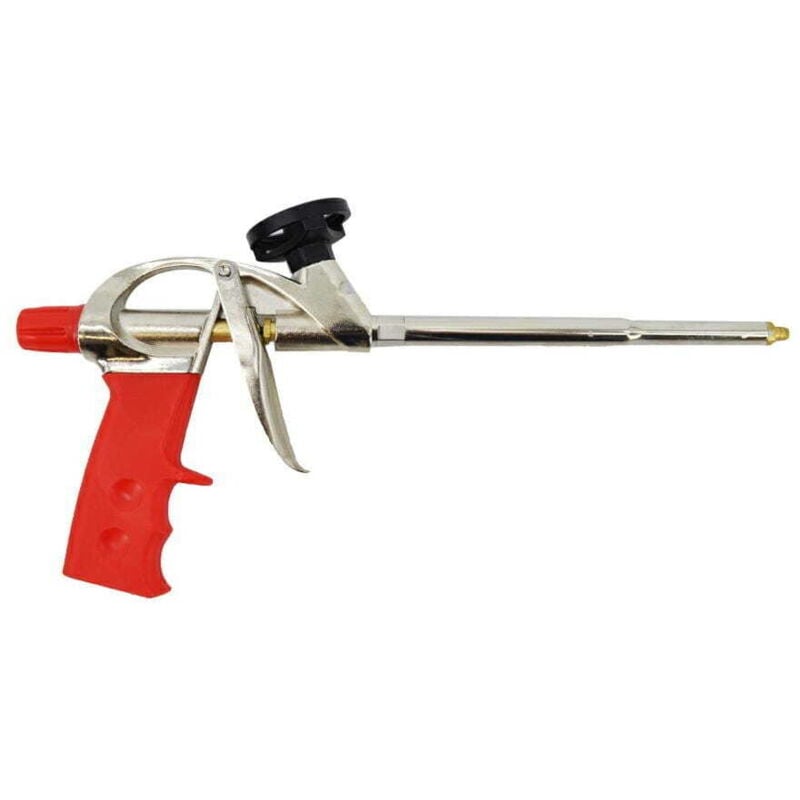 foto del prodotto pistola per schiuma awtools testa in alluminio ptfe manico in plastica