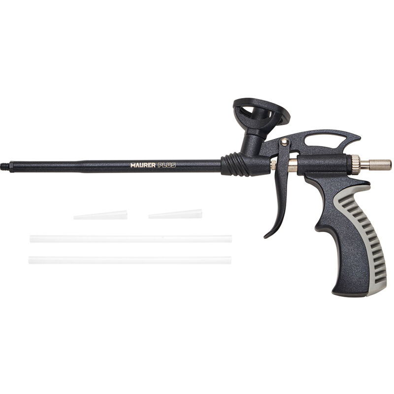 foto del prodotto pistola per schiuma poliuretanica canna cm 20 maurer 83382 01775 